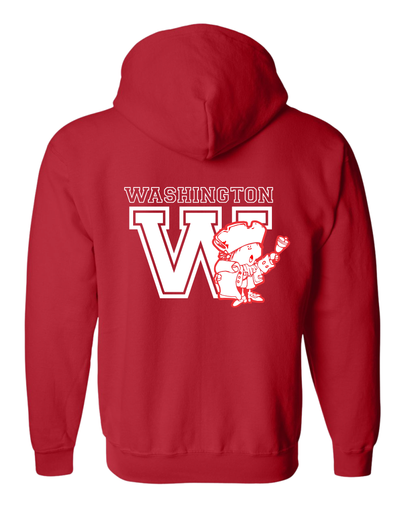 YOUTH ZIP-UP SWEATER - WASHINGTON ELEMENTARY