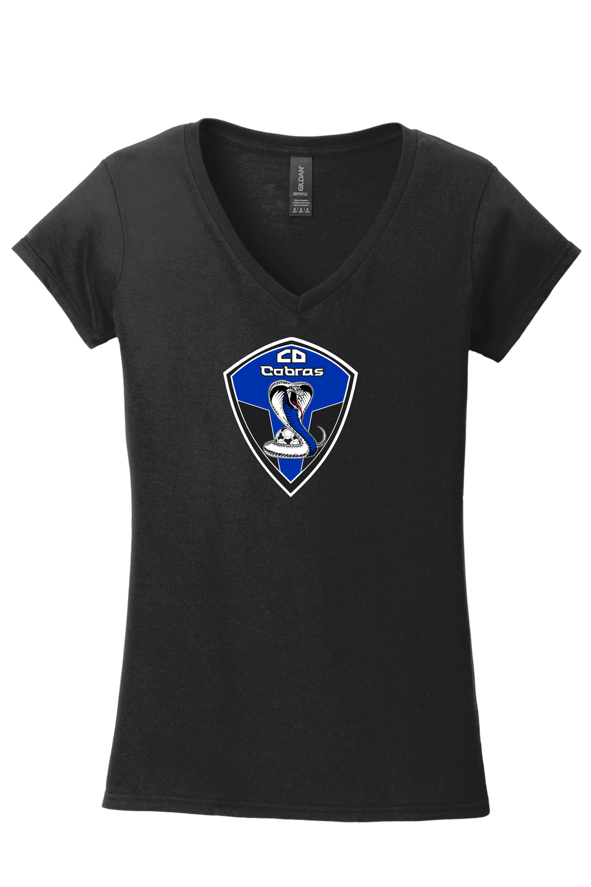 CD COBRAS BLACK V-NECK DNA T-SHIRT 2026/27