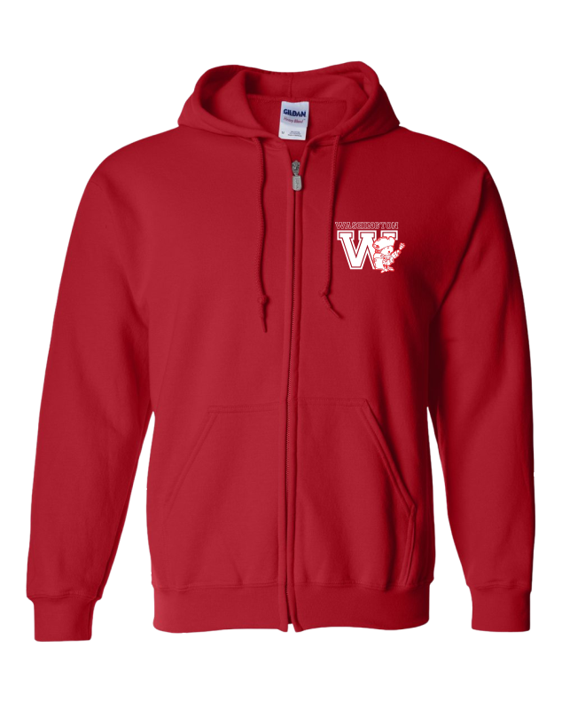 ADULT ZIP-UP SWEATER - WASHINGTON ELEMENTARY