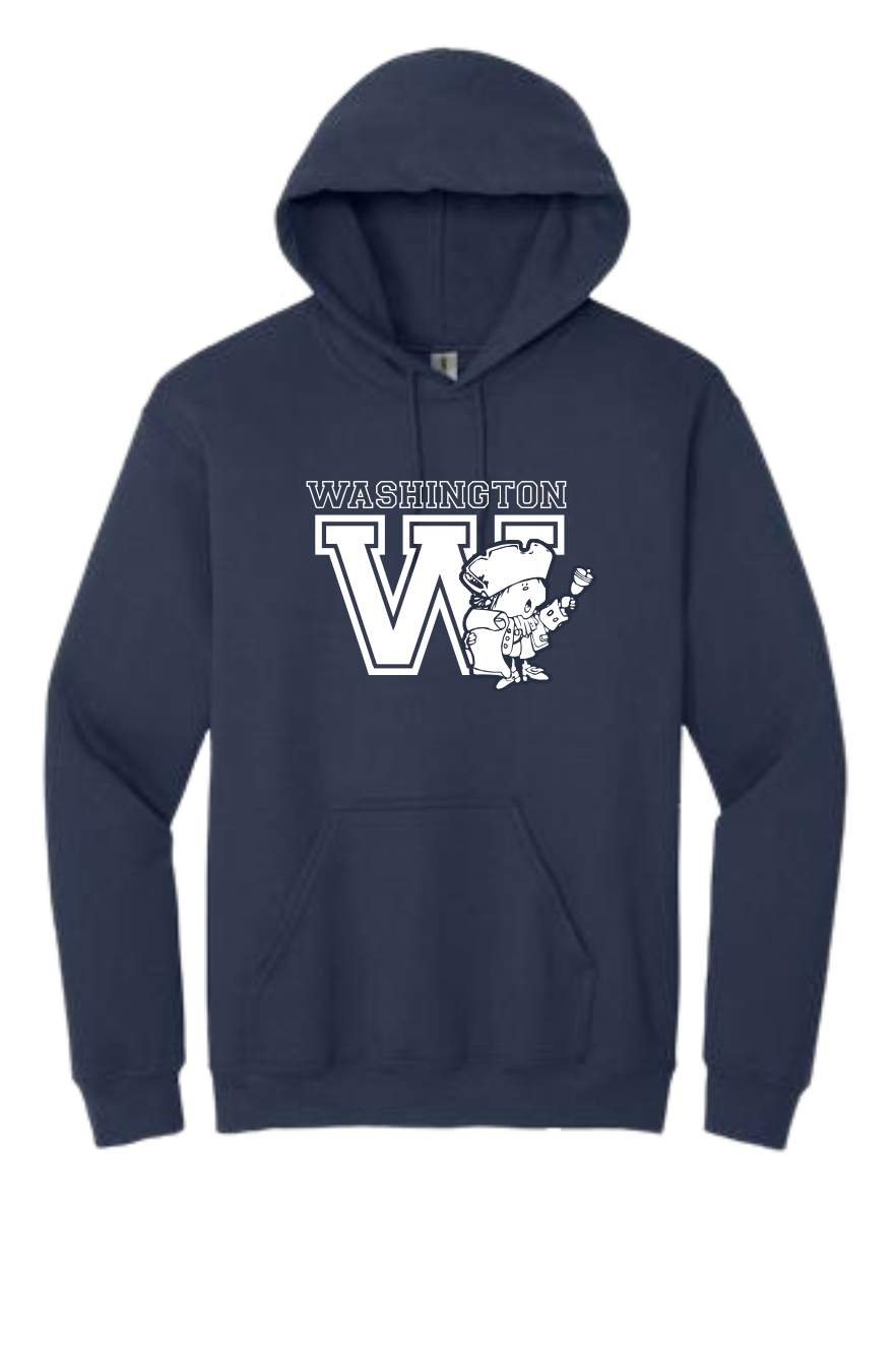 ADULT HOODED SWEATER - WASHINGTON ELEMENTARY