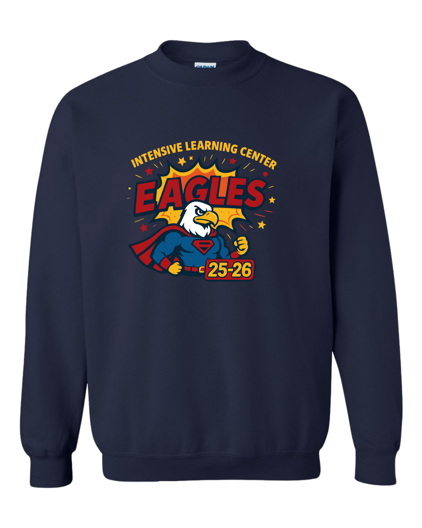 YOUTH ILC NAVY CREWNECK SWEATER - 2025/26
