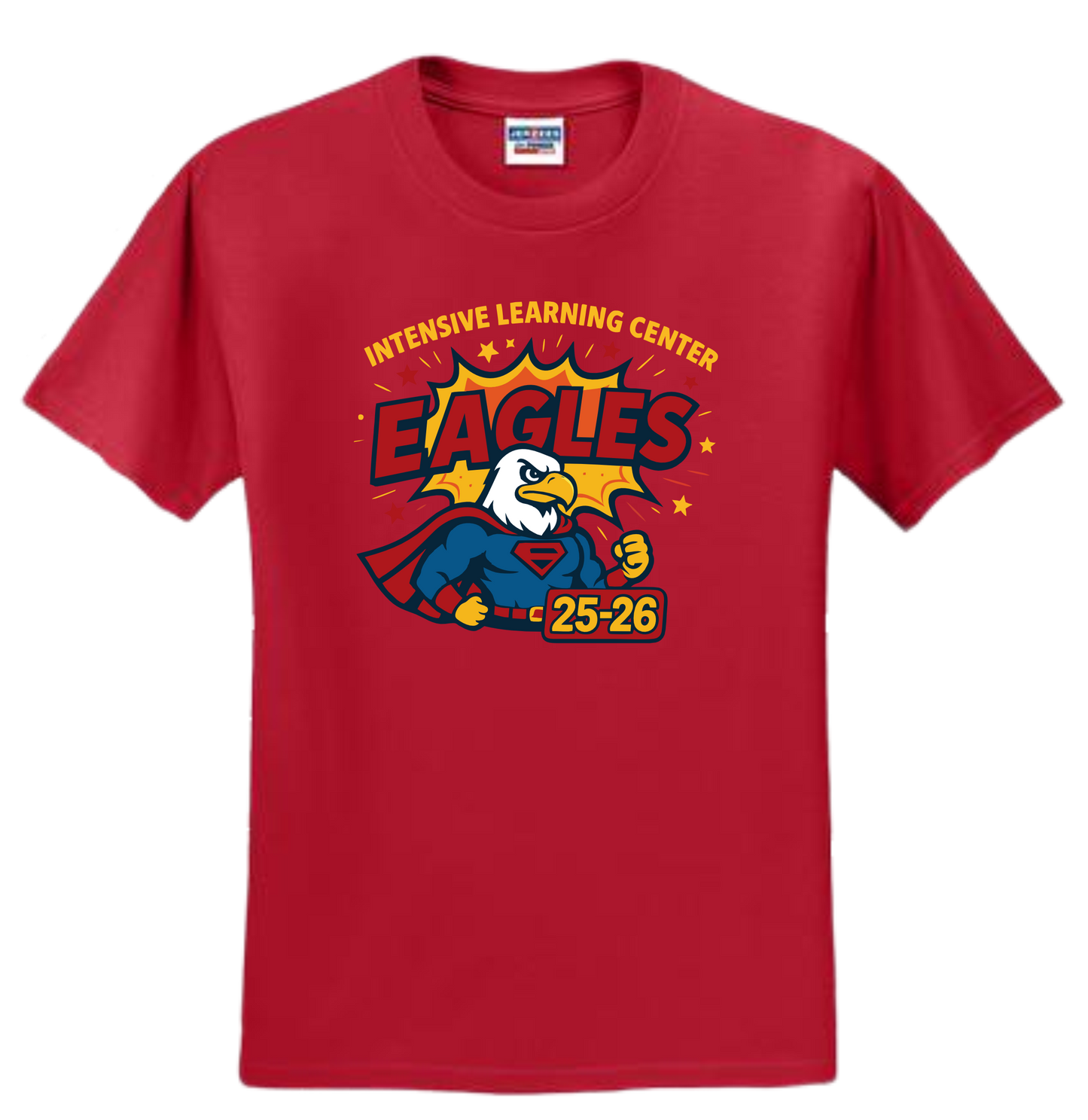 ADULT ILC RED SPIRIT WEAR T-SHIRT - 2025/26