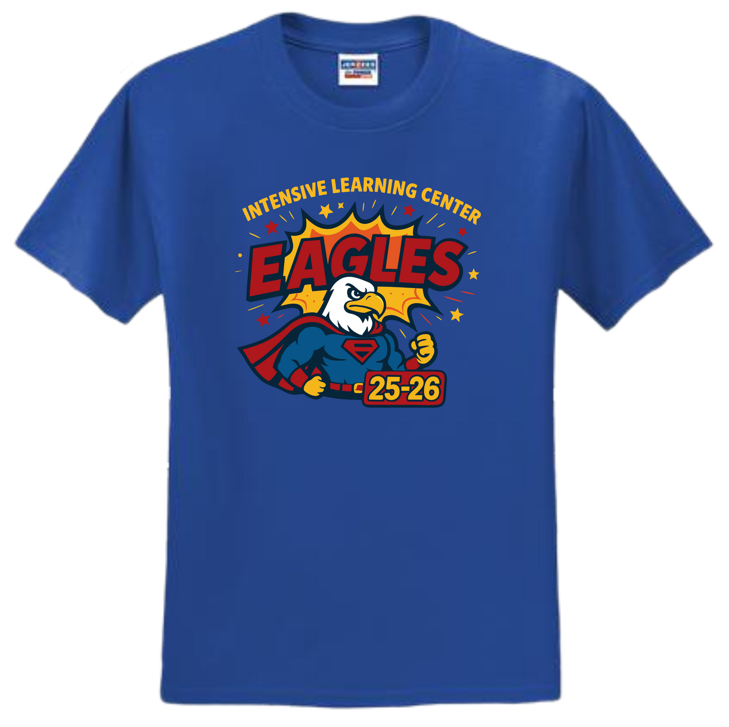 YOUTH ILC ROYAL BLUE SPIRIT WEAR T-SHIRT - 2025/26
