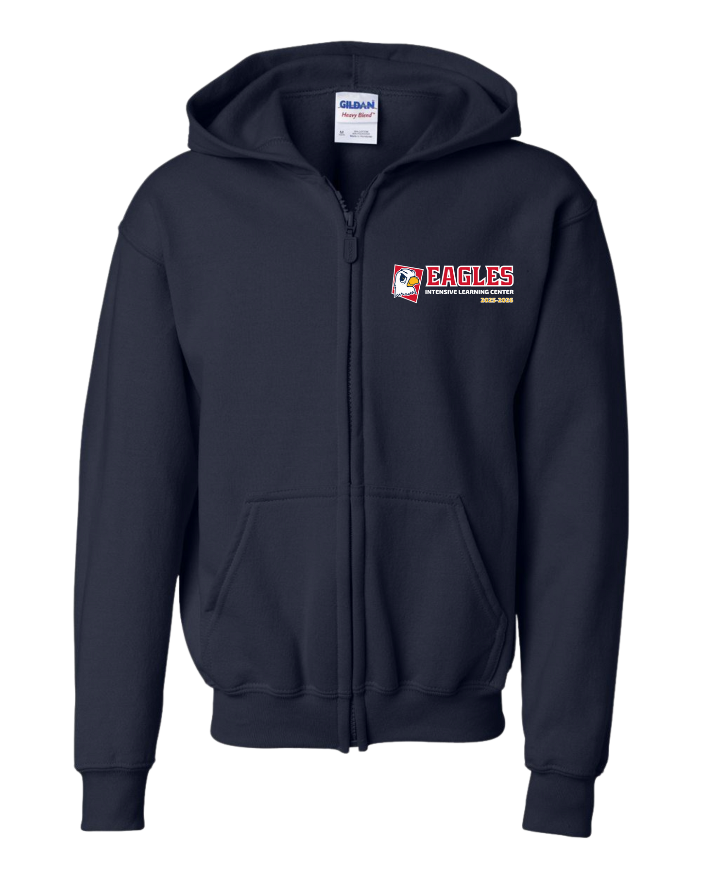 ADULT ILC NAVY HOODED ZIP-UP SWEATER - 2025/26