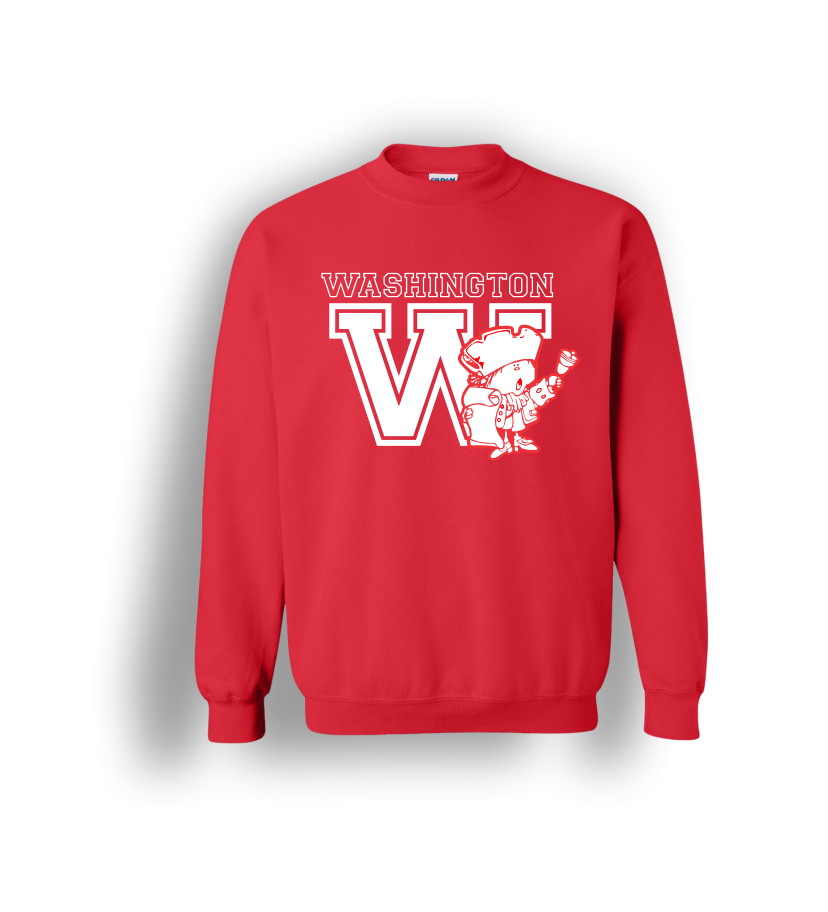 ADULT CREWNECK SWEATER - WASHINGTON ELEMENTARY