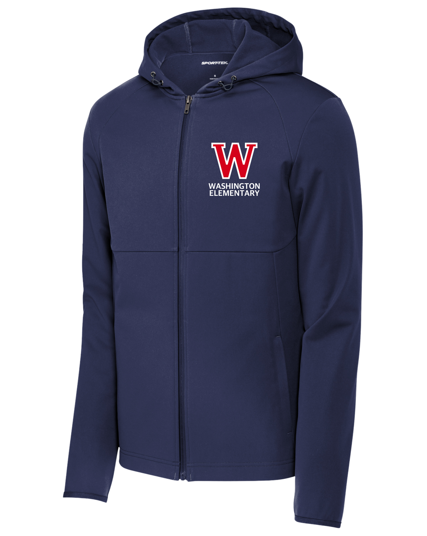 ADULT- WASHINGTON ELEMENTARY - SPORTEK LIGHT SOFTSHELL JACKET 24/25