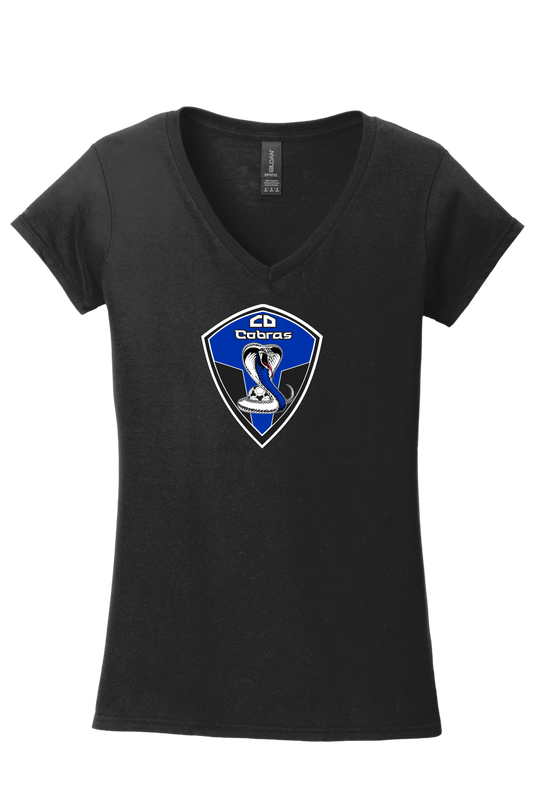 CD COBRAS BLACK V-NECK DNA T-SHIRT 2026/27
