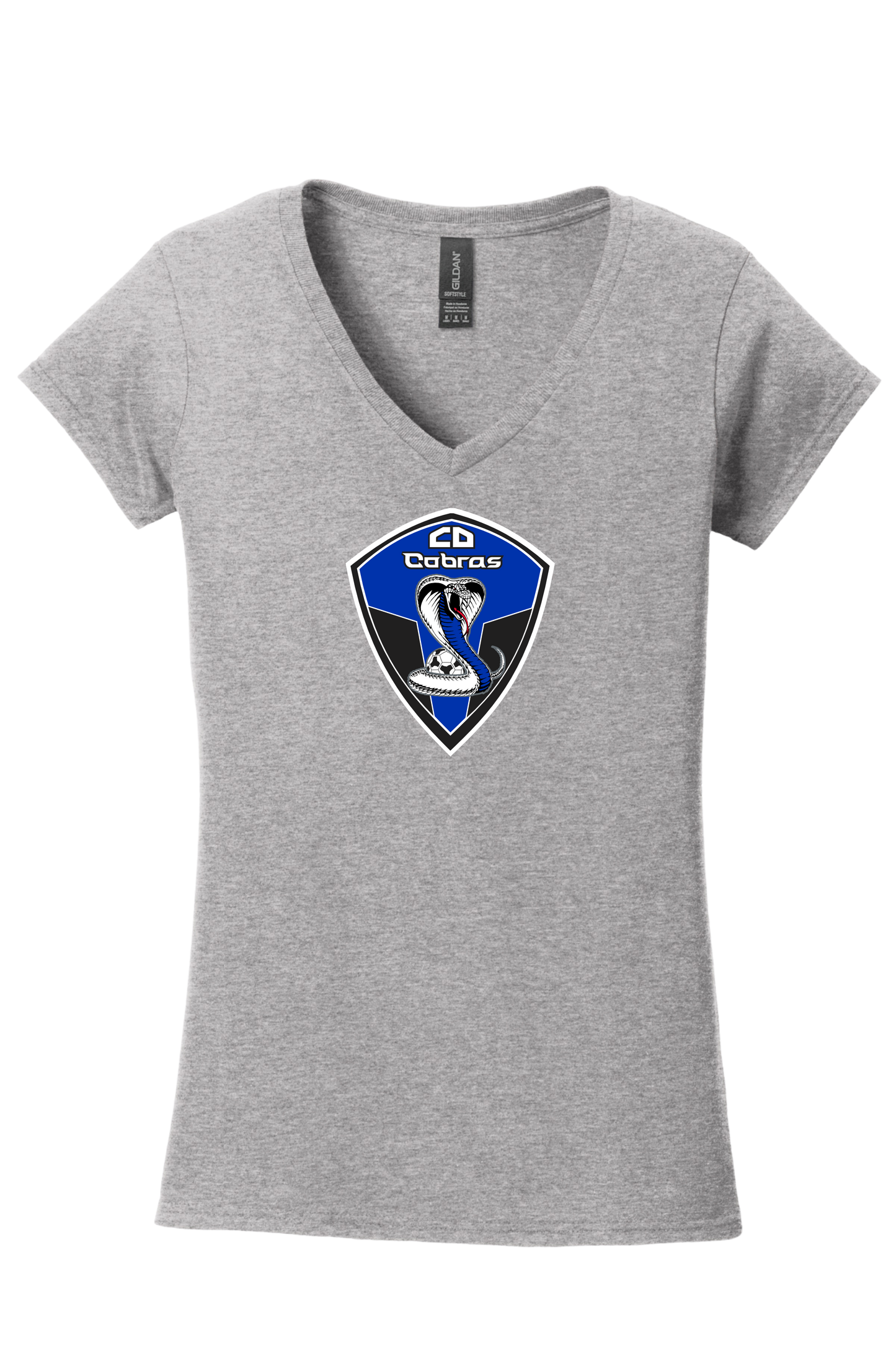 CD COBRAS GREY V-NECK DNA T-SHIRT 2026/27