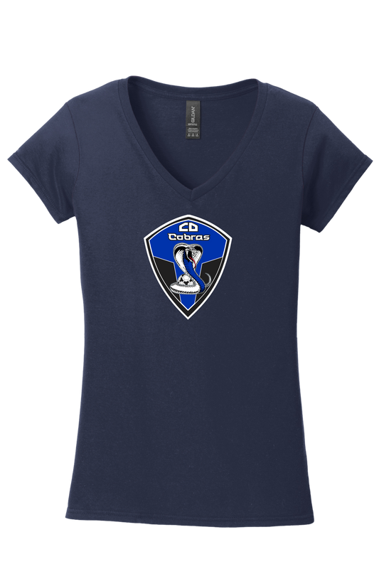 CD COBRAS NAVY V-NECK DNA T-SHIRT 2026/27
