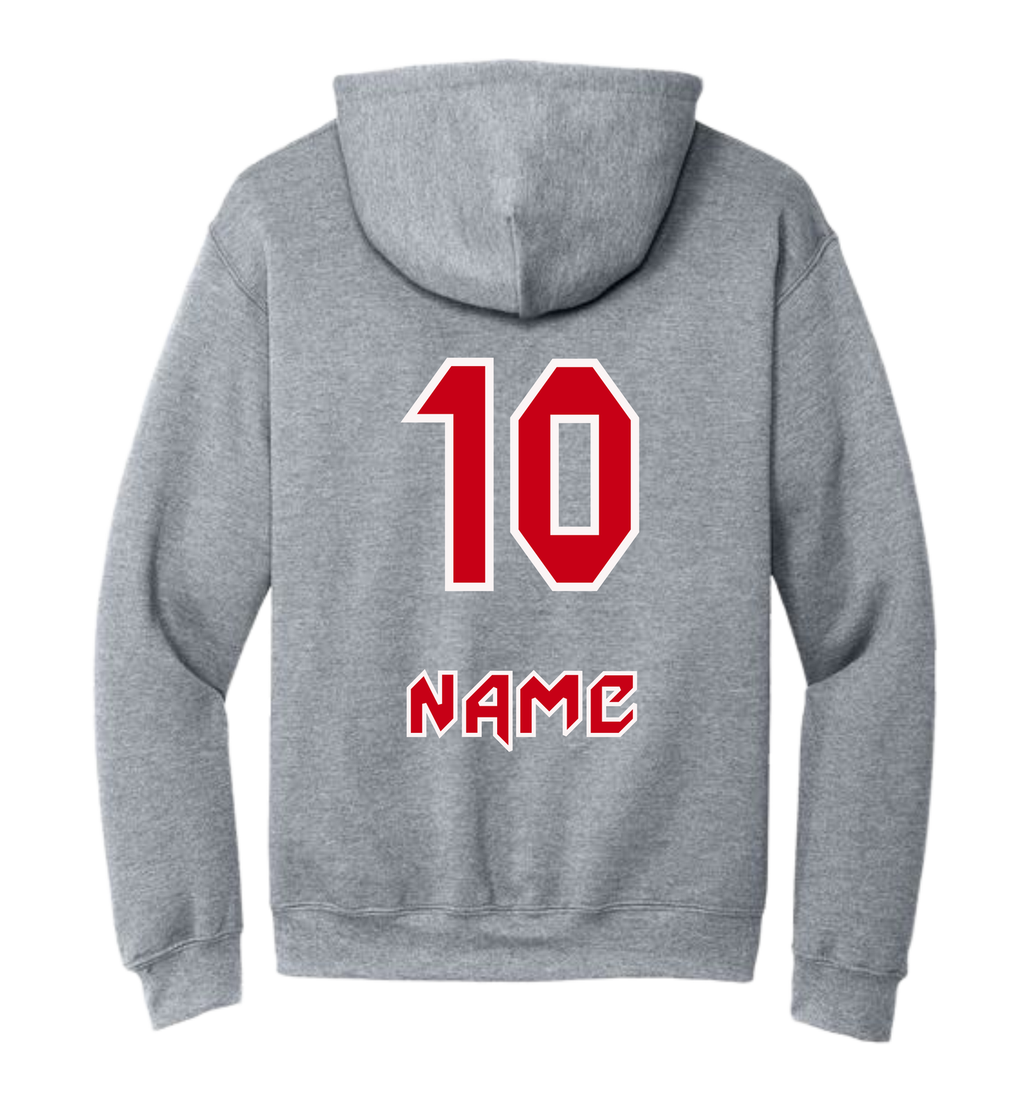 ADULT COYOTES FC GREY HOODIE