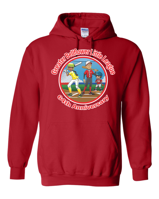 GBLL CARTOON RED HOODIE