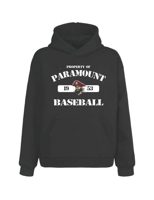 PHS BB ADULT BLACK HOODIE