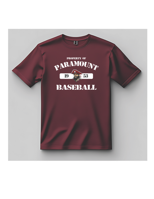 PHS BB ADULT MAROON PRACTICE DRIFIT