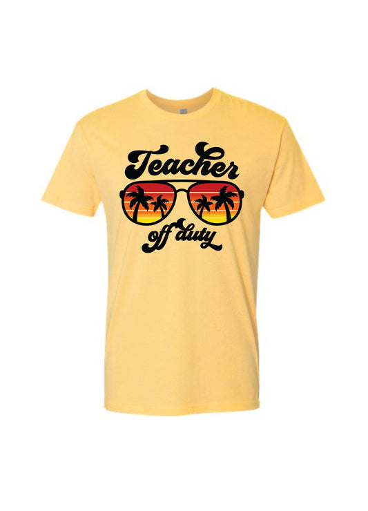 TEACHER OF DUTY - SS/ SUNSHINE YELLOW