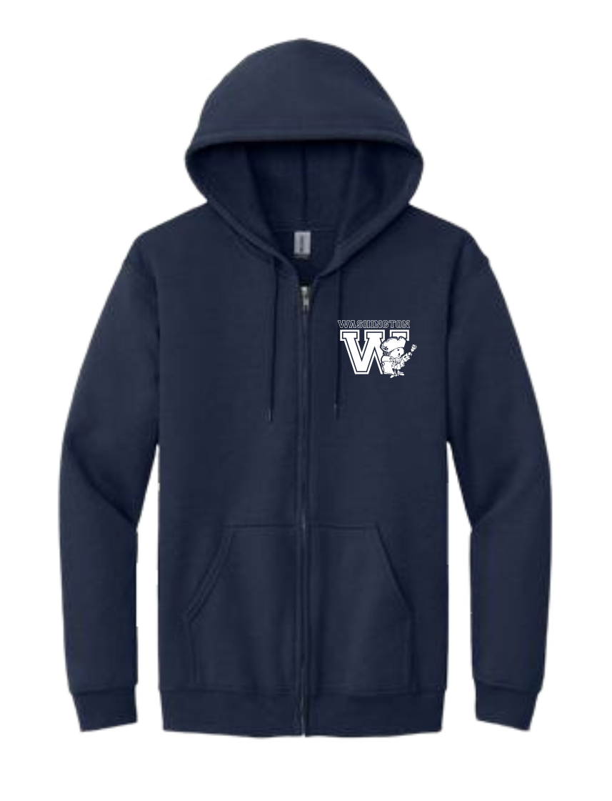 YOUTH ZIP-UP HOODIE - WASHINGTON ELEMENTARY